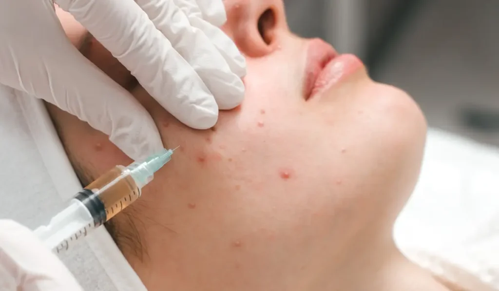acne scars